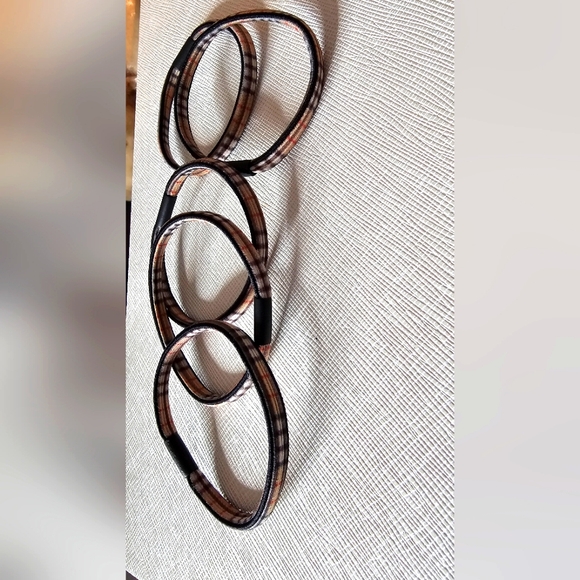 Set Of Five Plaid Hair ties New without Tags - Picture 3 of 3